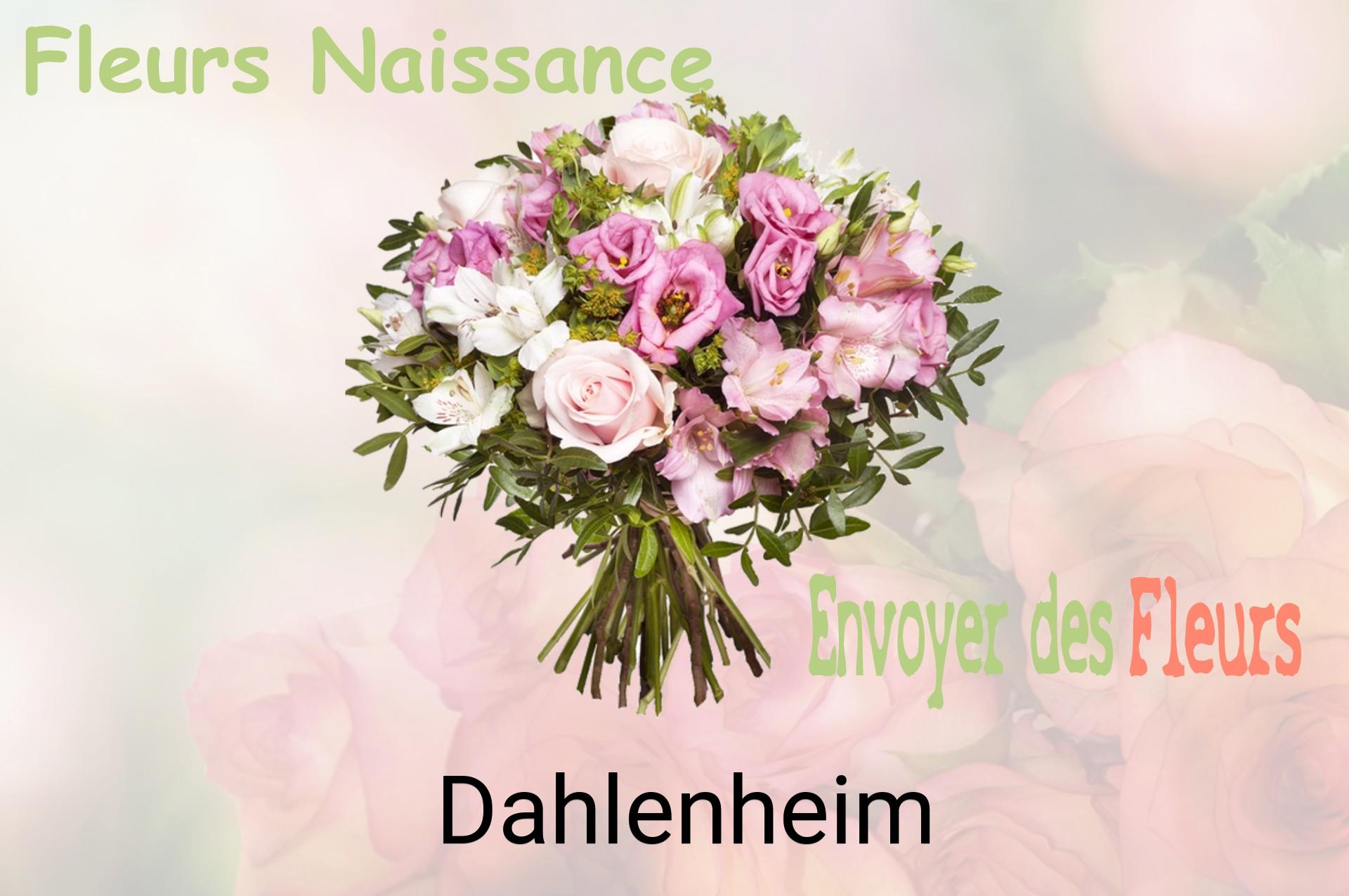 Bouquet de fleurs de naissance livré à Dahlenheim